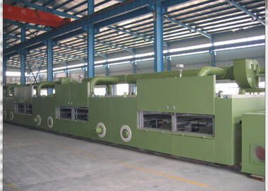 HMI PLC Controlled Hot Air Stenter Machine , Heat Setting Stenter 15KW Padder Motor