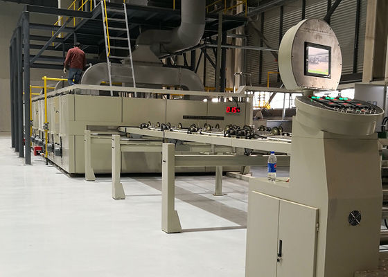 কাপড়ের জন্য গ্যাস ডাইরেক্ট হিটিং হট এয়ার স্টেন্টার মেশিন